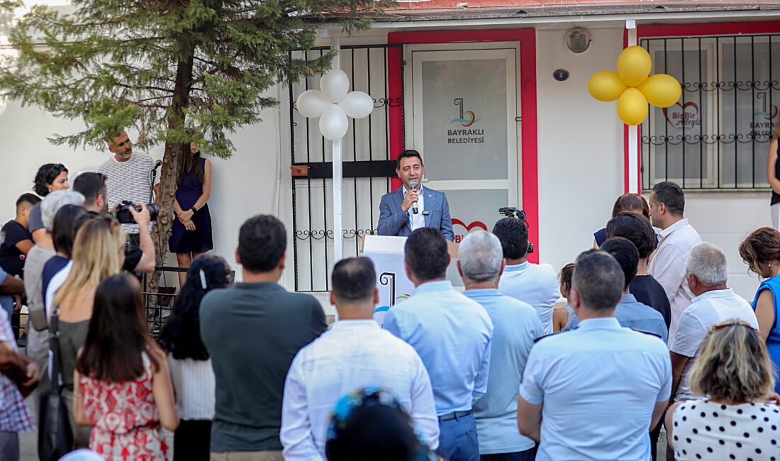 Bayraklı Belediyesi, evlilik hazırlığı yapan ancak ekonomik zorluklar nedeniyle gelinlik