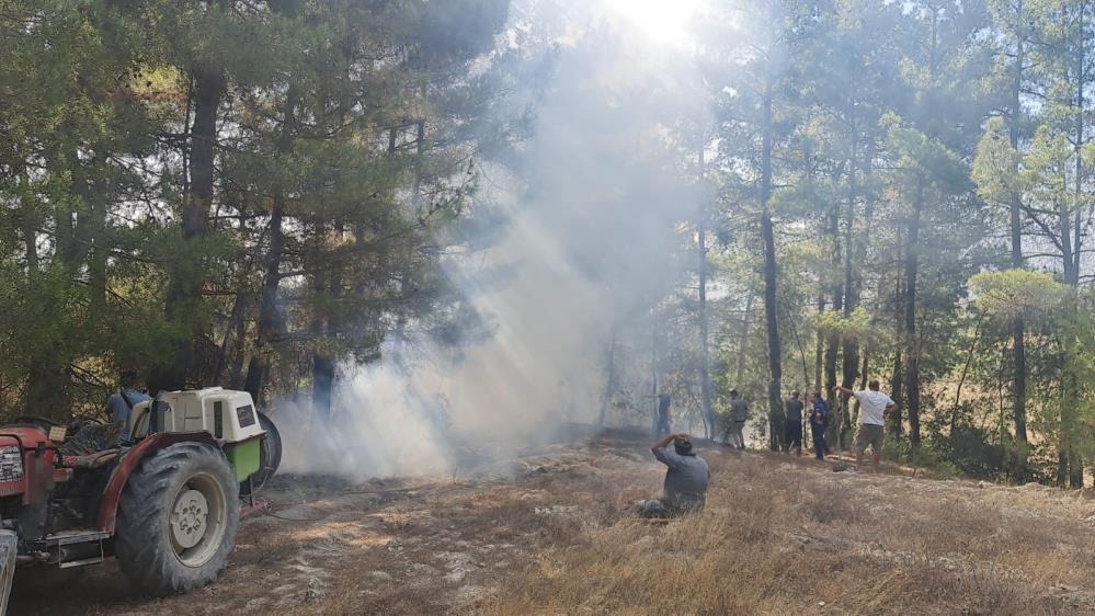 Denizli’nin Buldan ilçesi Helvacılar Mahallesi Çanakçı mevkiinde sabah saatlerinde çıkan