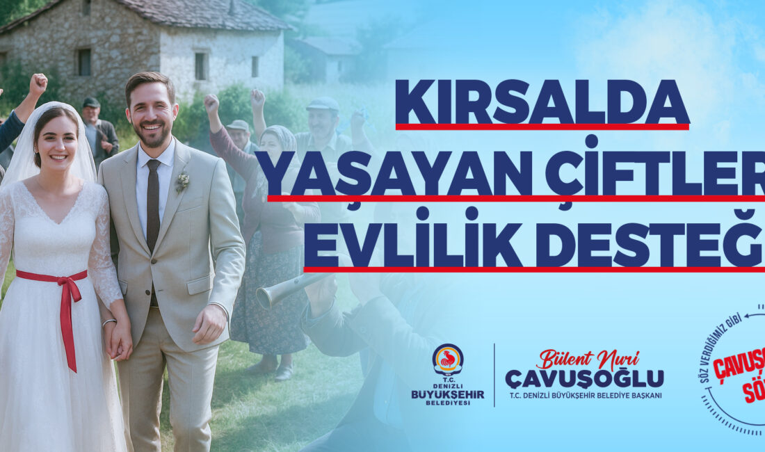 Denizli Büyükşehir Belediyesi, kent merkezi dışındaki 17 ilçede kırsal mahallelerde