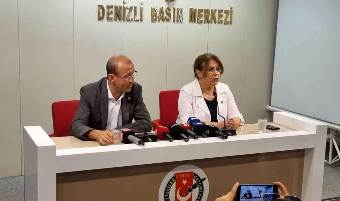 CHP Denizli Milletvekili Gülizar Biçer Karaca, Basın Özgürlüğü için Mücadele