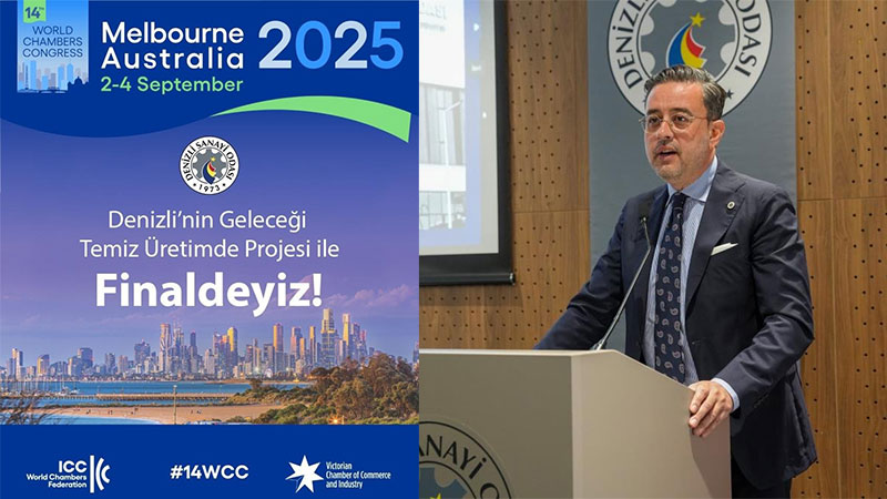 Denizli Sanayi Odası (DSO), sürdürülebilir sanayi dönüşümünü hedefleyen projesiyle, 2025