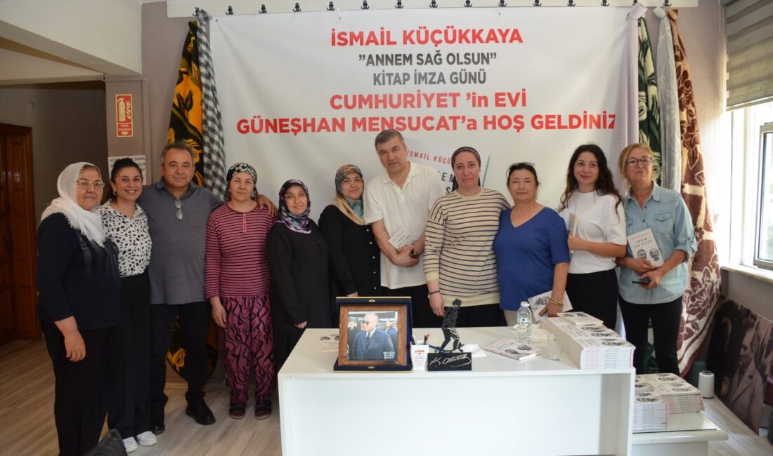 Gazeteci ve televizyoncu İsmail Küçükkaya, son kitabı “Annem Sağ Olsun”