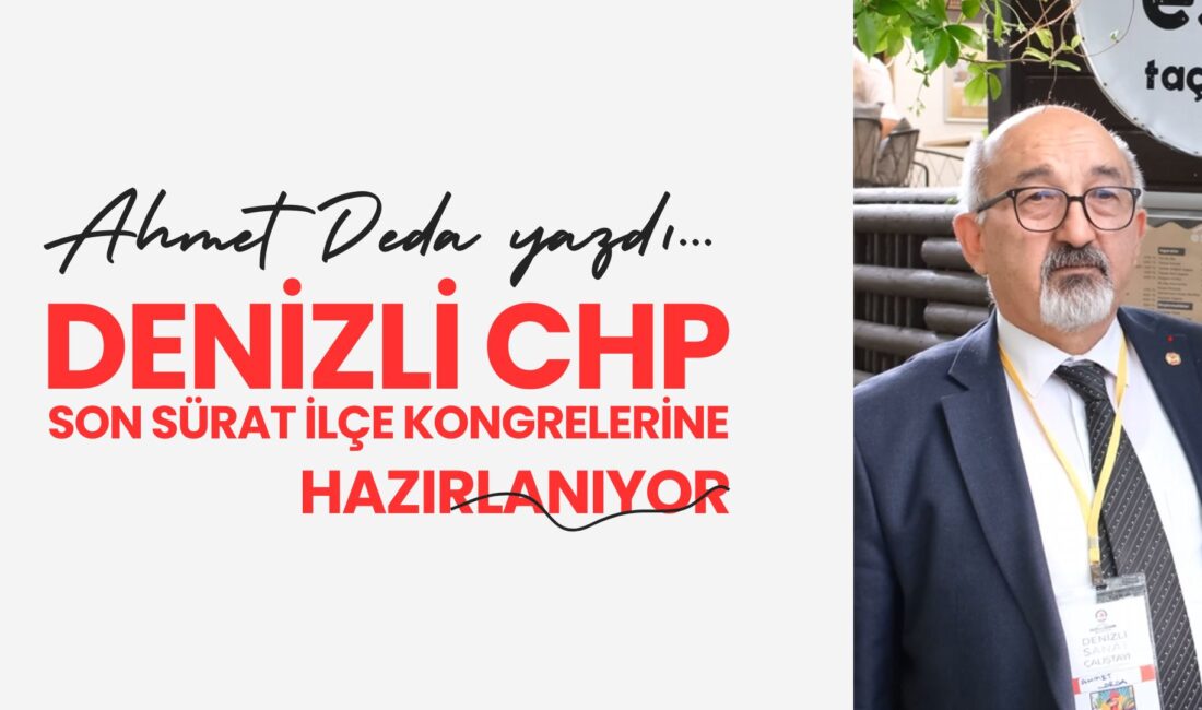 13 Eylül’de Merkezefendi CHP İlçe Kongresi yapılacak. Bir gün sonra