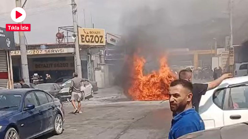 İzmir’in Buca ilçesi 6. Sanayi Sitesi’nde yaşanan olayda, servise getirilen