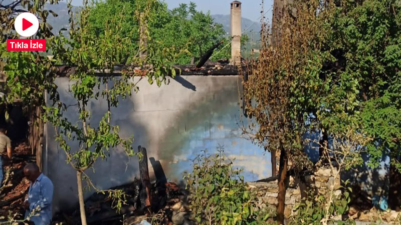 Denizli’nin Çameli ilçesinde sabah saatlerinde meydana gelen yangın, büyük bir