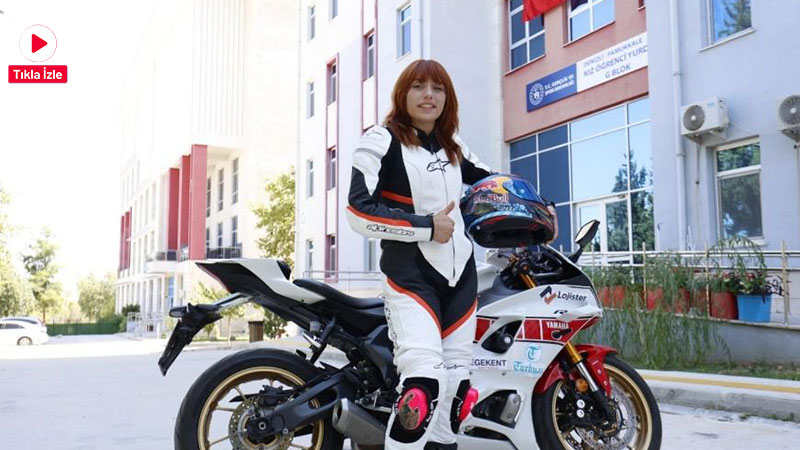 Türkiye’nin başarılı kadın motosikletçilerinden Denizlili Fatma Baştepe, pistlerdeki yükselişini Avrupa