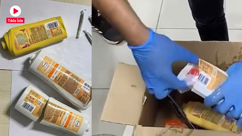 İzmir Şehirlerarası Otobüs Terminali’nde polis ekipleri tarafından gerçekleştirilen denetimde, emanet