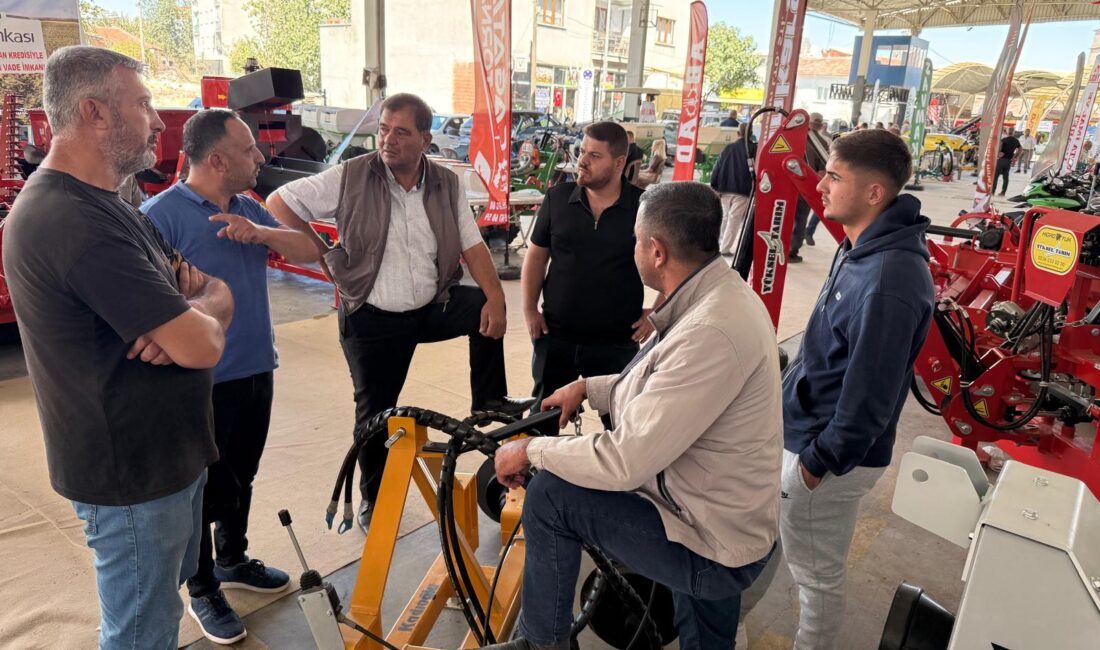 Manisa’nın Saruhanlı ilçesinde düzenlenen Tarım ve Hayvancılık Günleri, yerli tarım