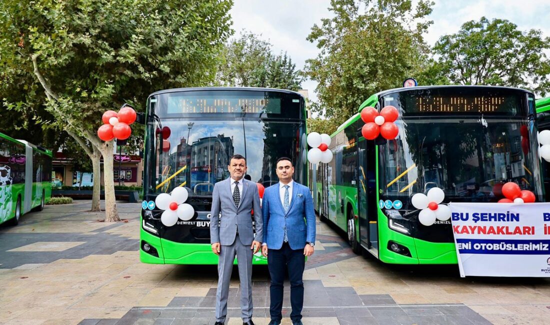 Denizli Büyükşehir Belediyesi, şehir içi toplu ulaşımda kaliteyi artırmak ve