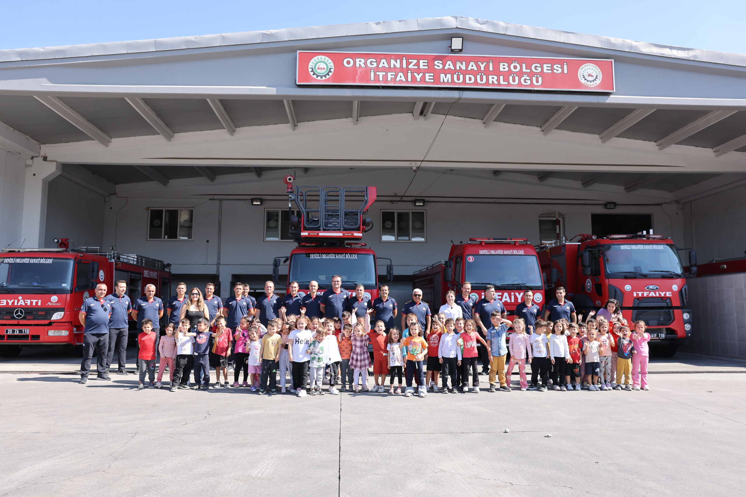 25 Eylül – 1 Ekim İtfaiye Haftası kapsamında, Denizli Organize