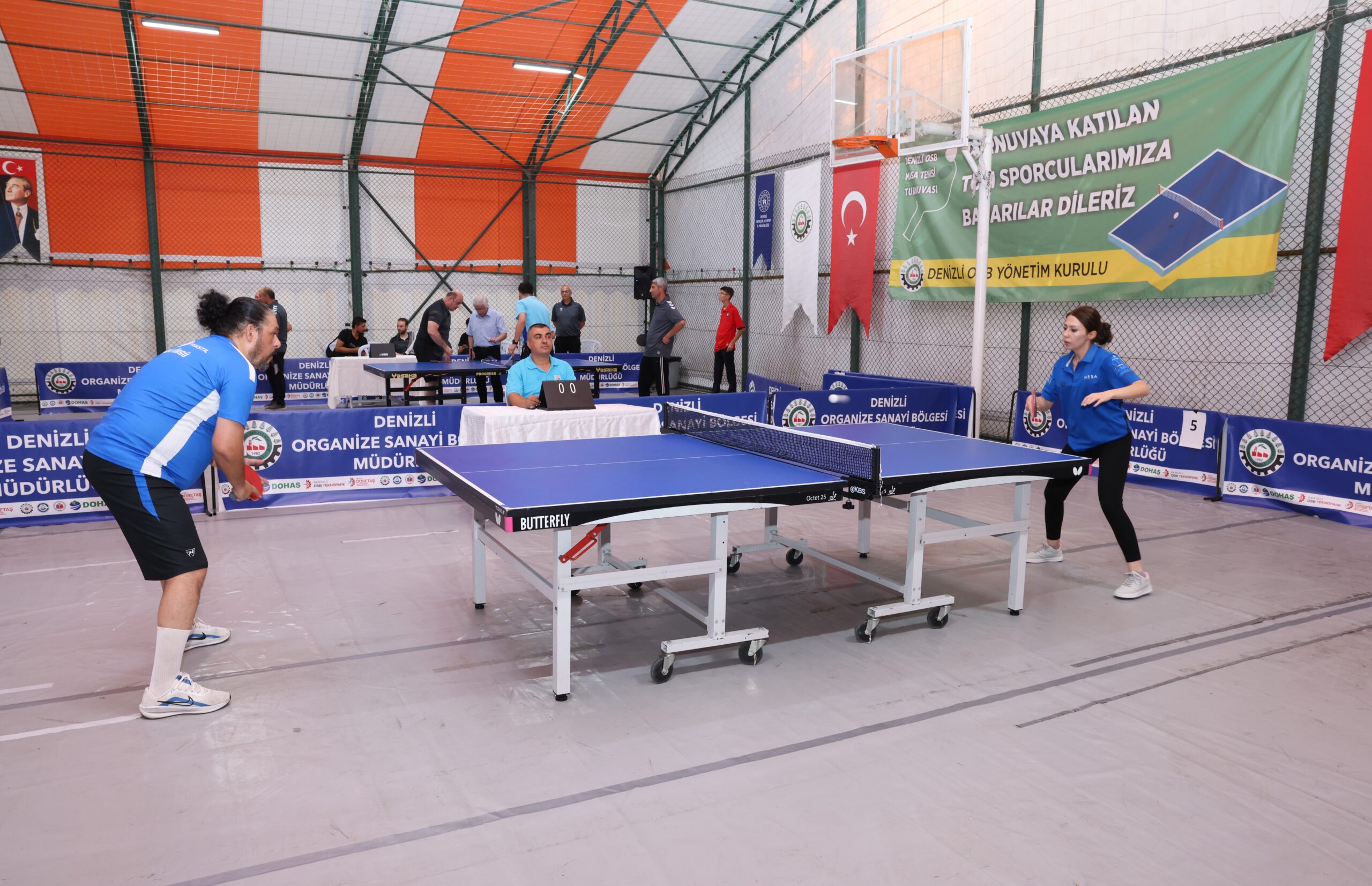 Denizli Organize Sanayi Bölge Müdürlüğü tarafından geleneksel olarak düzenlenen Masa