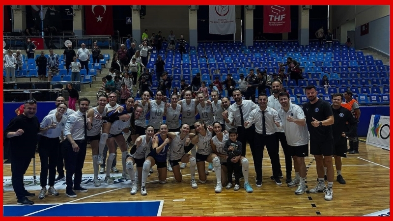 Aydın Büyükşehir Belediyespor Kadın Voleybol Takımı Kuzeyboru’yu 3-1 mağlup ederek,