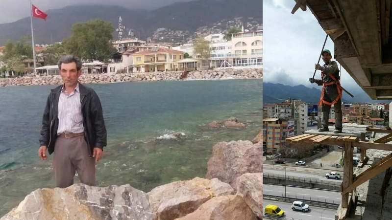 Denizli’de çalıştığı inşaatın 4. katından düşen 57 yaşındaki işçi hastanede