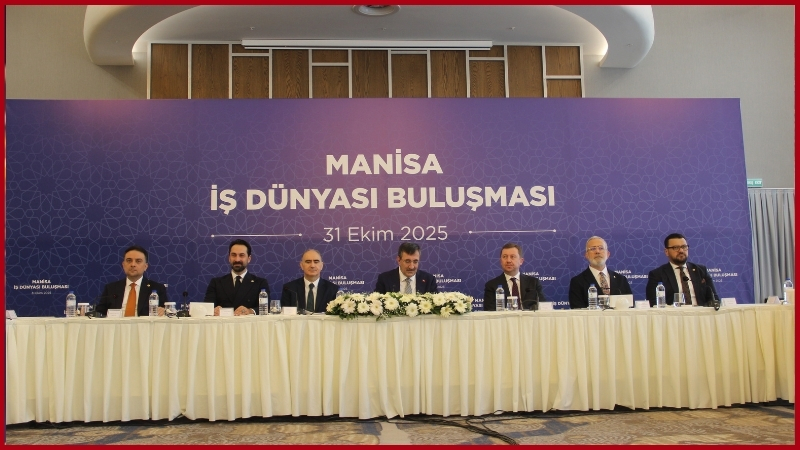 Manisa'da iş dünyasıyla buluşan Cumhurbaşkanı Yardımcısı Cevdet Yılmaz, Türkiye'nin yeni