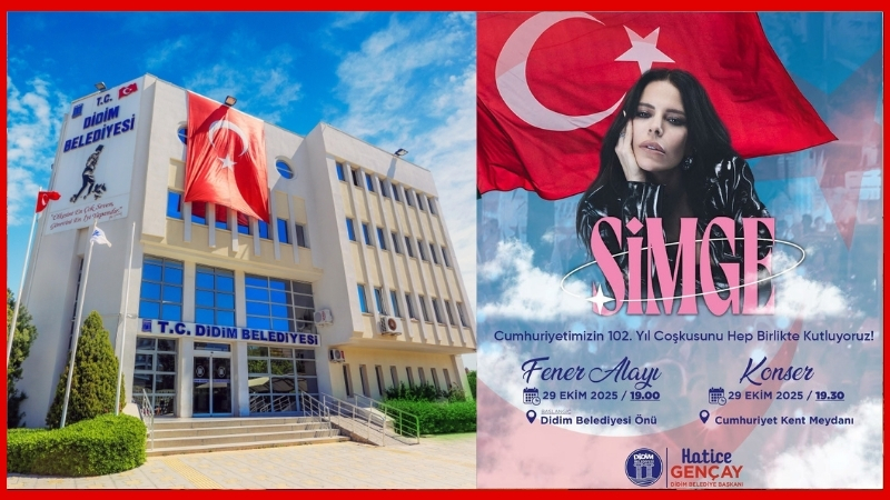  Cumhuriyet’in 102. yılı, Didim’de büyük bir gurur, coşku ve