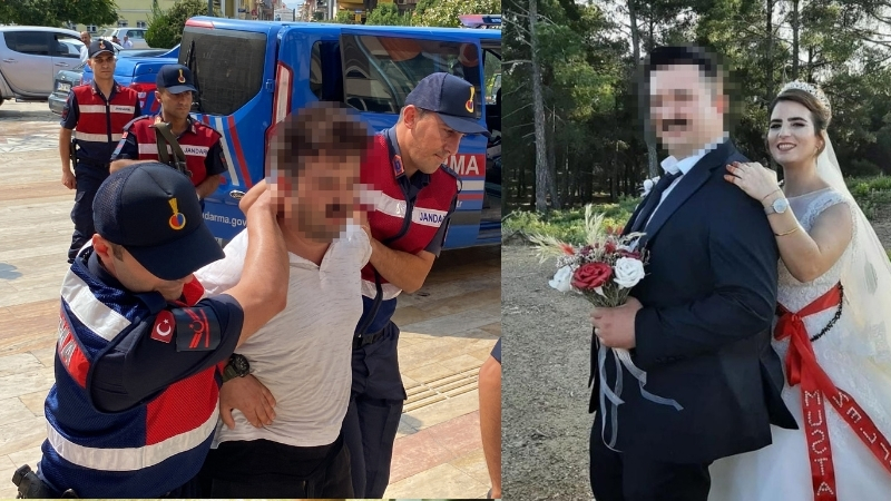 Aydın'ın Koçarlı ilçesinde 3 yıl önce 2 aylık eşinin boğazını