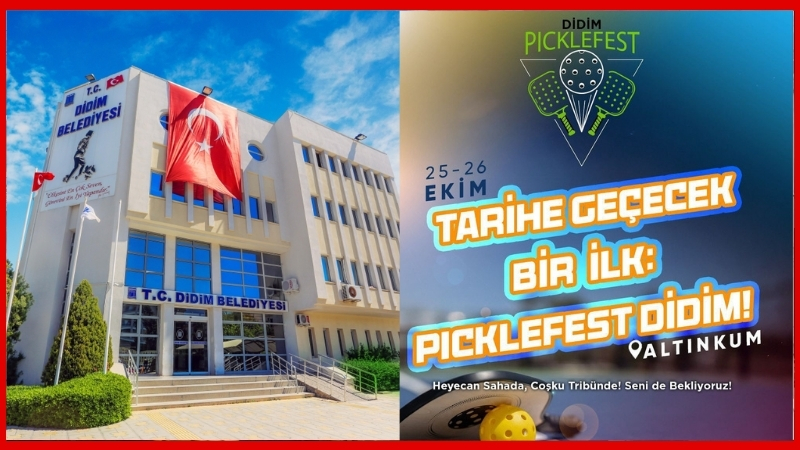 Didim Belediyesi’nin katkılarıyla, Uluslararası Raket Sporları Derneği iş birliğiyle düzenlenen