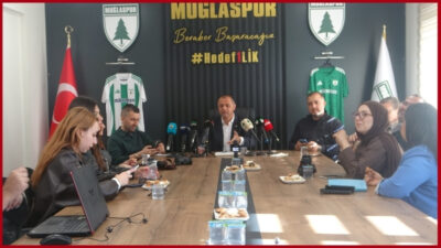 Muğlaspor Kulübü Başkanı Menaf Kıyanç, kulüp tesislerinde yaptığı açıklamada, Muğla