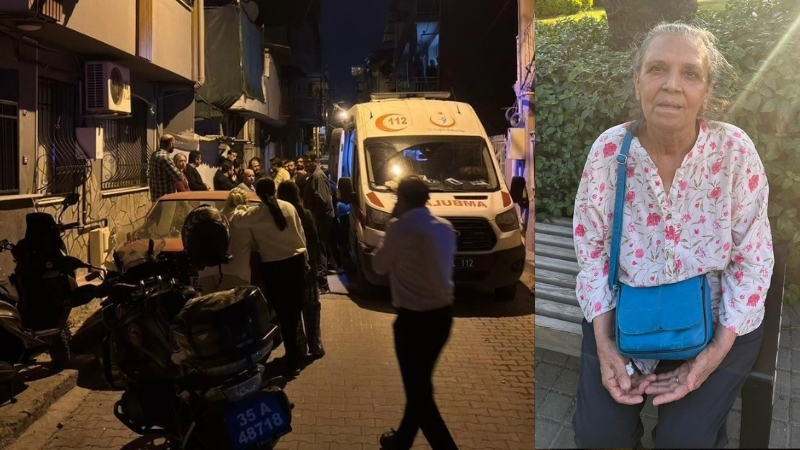 İzmir’in Bornova ilçesinde 70 yaşındaki şahıs, kanser tedavisi gören yatalak