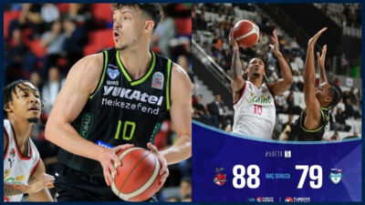  Türkiye Basketbol Süper Ligi 5. Hafta karşılaşmasında iki Ege