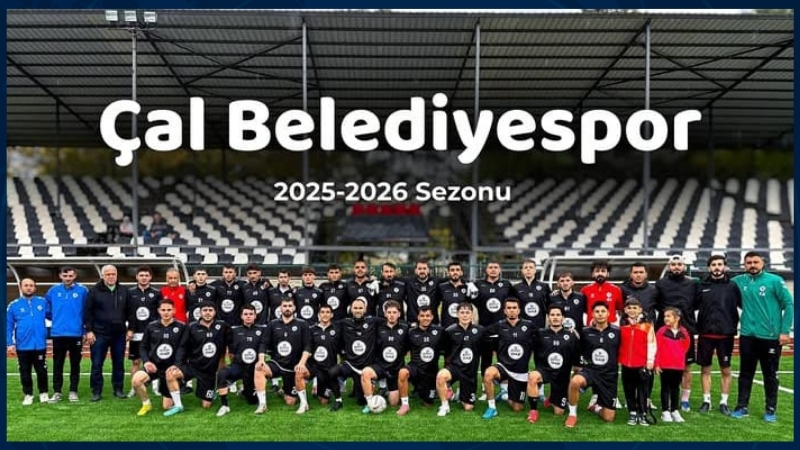 Çal Belediyespor, 2025-2026 sezonunun açılış maçında 25 Ekim Cumartesi günü