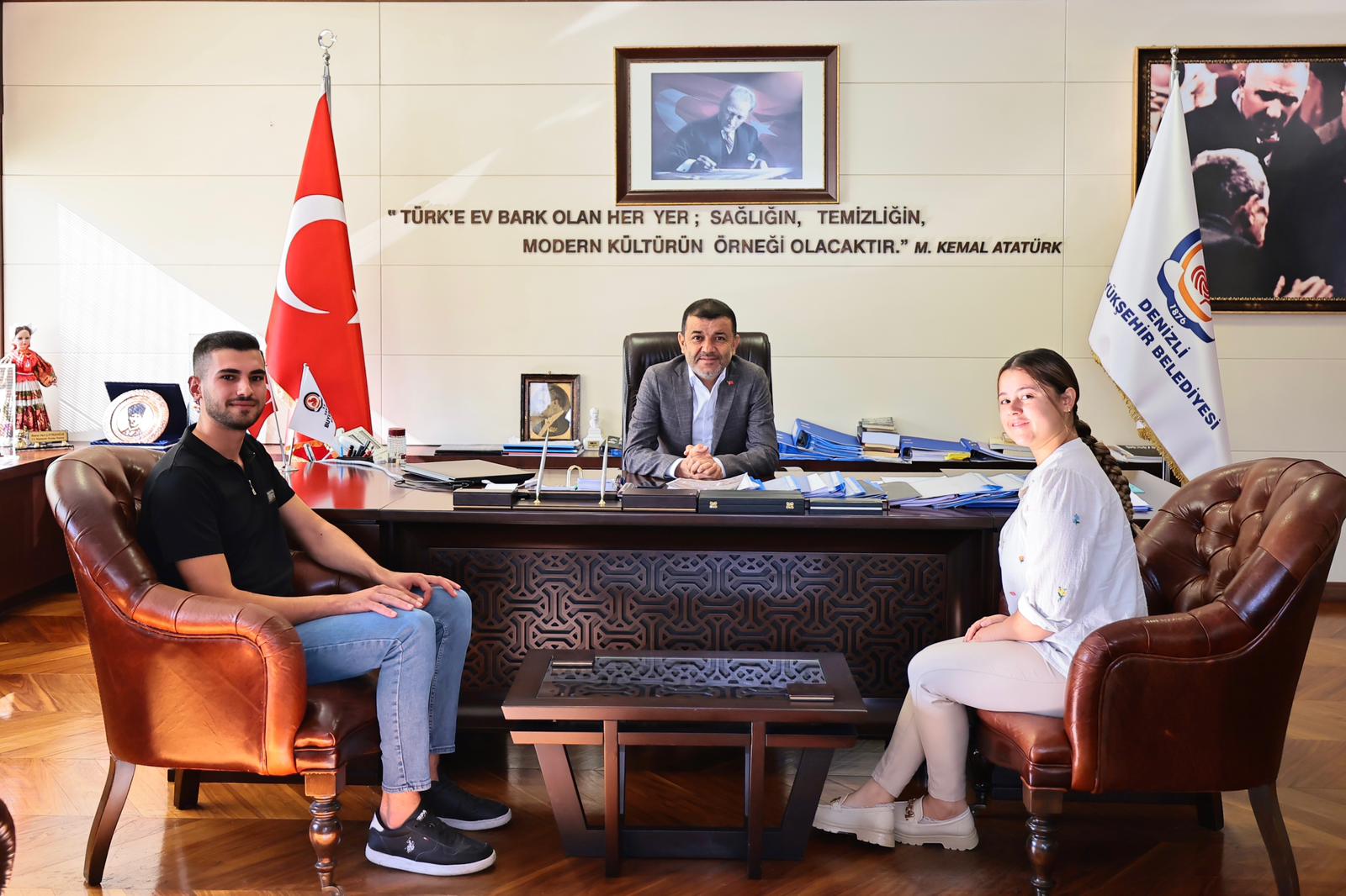 Denizli Büyükşehir Belediyesi’nin kırsalda yaşayan ve yuva kurma hazırlığı yapan