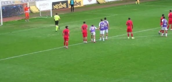 Türkiye 3. Ligi 4. Grup mücadelesinde Zafer Stad’ında oynanan karşılaşmada