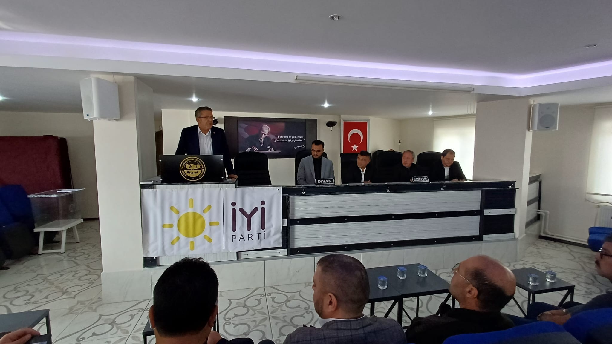 İYİ Parti Denizli İl Başkanı Süleyman Semerci, TBMM Başkanlık Divanı