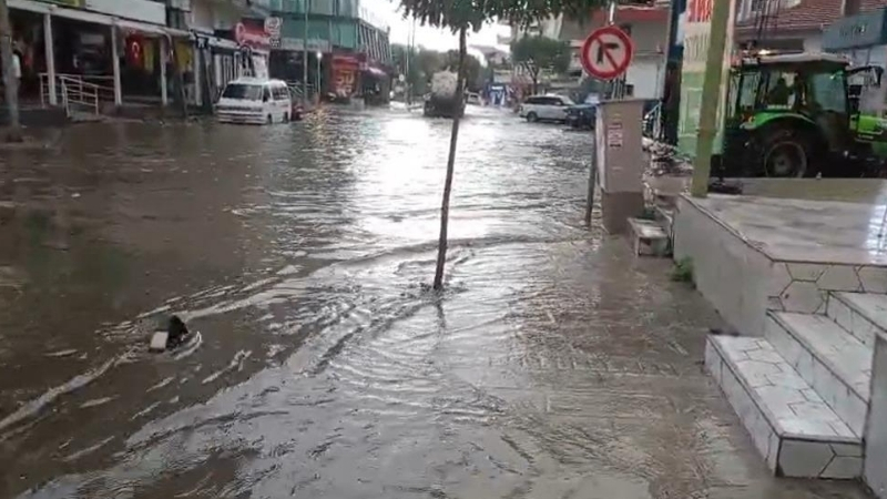 İzmir'in kuzey ilçeleri Aliağa, Foça, Dikili ve Bergama'da bu sabah