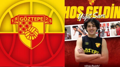 Göztepe Basketbol, 2003 doğumlu forvet oyuncusu Yiğit Sarı’yı kadrosuna kattığını