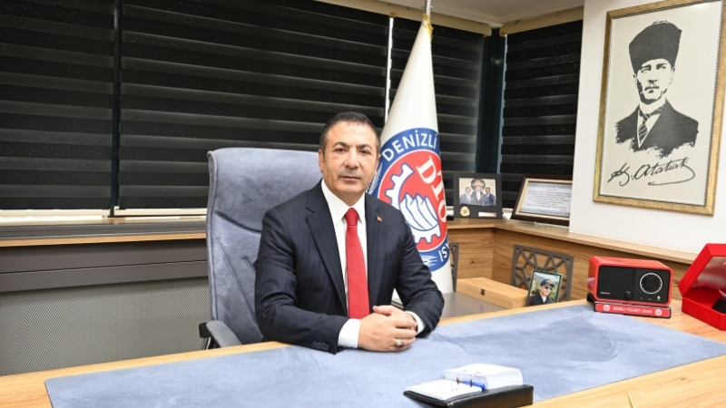 Denizli Ticaret Odası (DTO) Başkanı Uğur Erdoğan, 10 Kasım Atatürk’ü