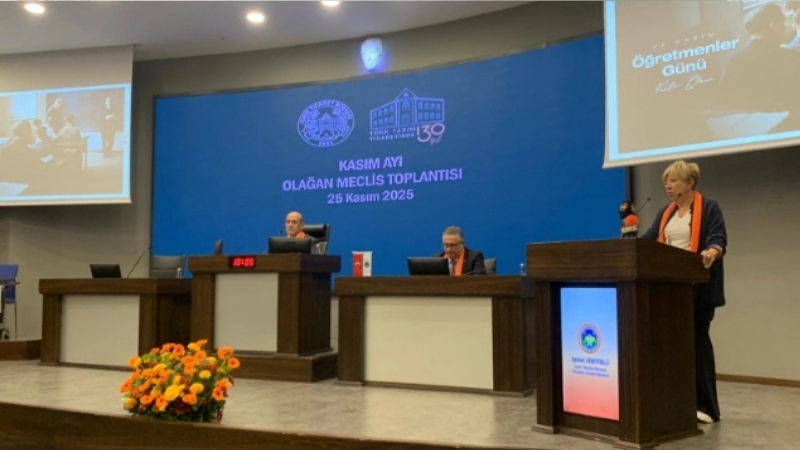 İzmir Ticaret Borsası (İTB) Meclisi, Kasım 2025 Olağan Toplantısı'nda, Ege