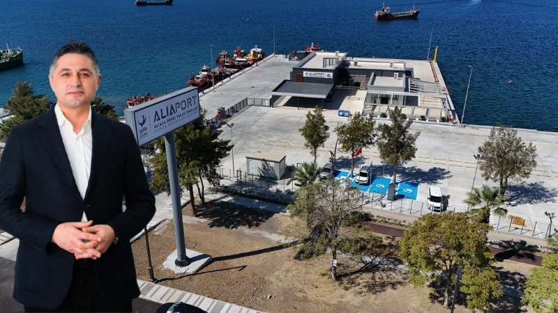 Aliağa ile Ege Adalarını deniz yoluyla birbirine bağlayacak olan Aliaport