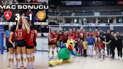 Türkiye kadınlar voleybol 1. Ligi'nde 2. Devre maçları başladı. Denizli'nin