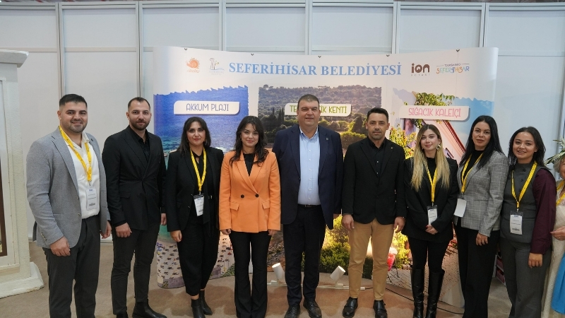 Seferihisar, TTI İzmir Uluslararası Turizm Fuarı’nda yerini aldı Seferihisar Standı uluslararası