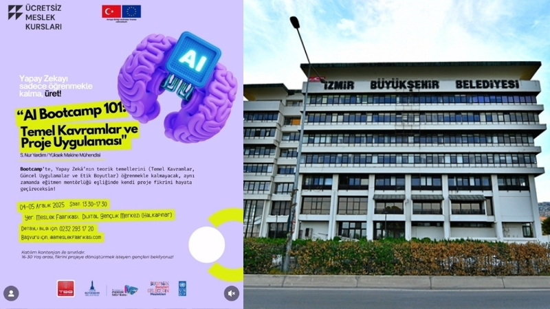 İzmir Büyükşehir Belediyesi, gençleri geleceğin teknolojileriyle buluşturmaya devam ediyor. Meslek