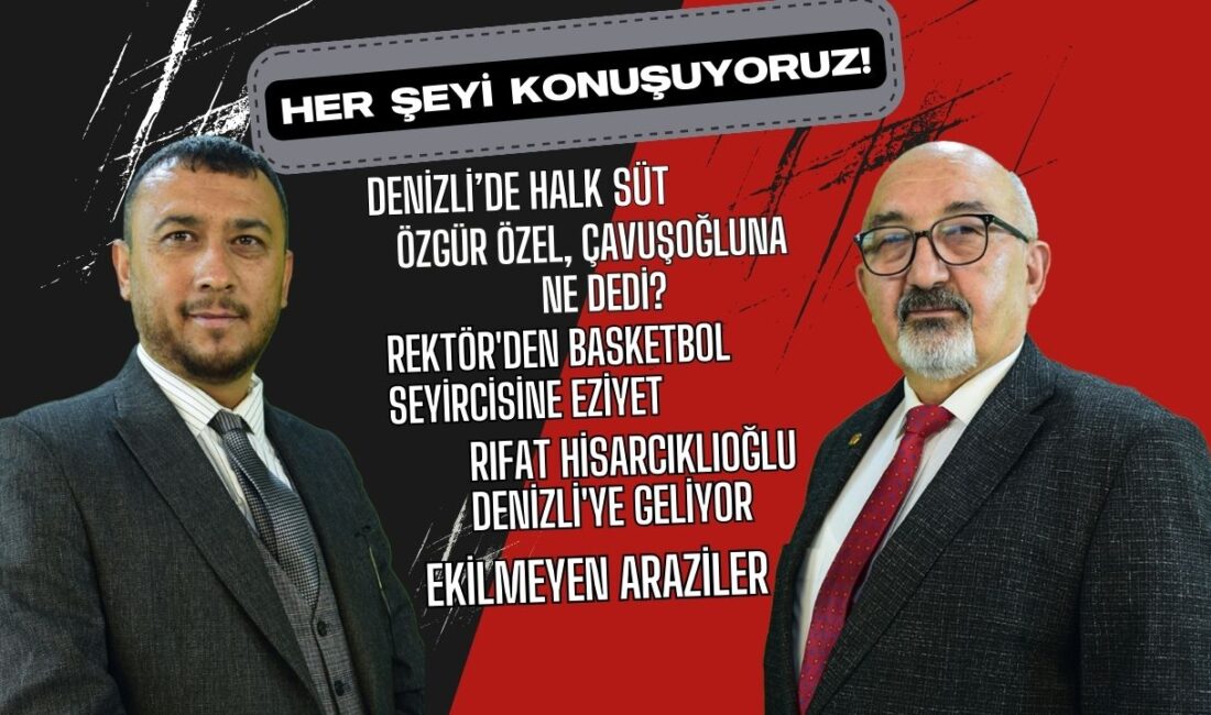 Egeyön TV’de yayınlanan “Her Şeyi Konuşuyoruz” programında Gazeteci Bayram Coşkun