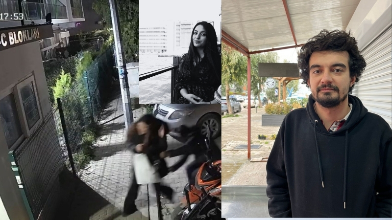 İzmir’in Menemen ilçesinde, hakkında uzaklaştırma kararı bulunan saplantılı kişi tarafından