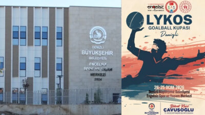 Denizli Büyükşehir Belediyesi, görme engelli sporcuların azim ve mücadele dolu