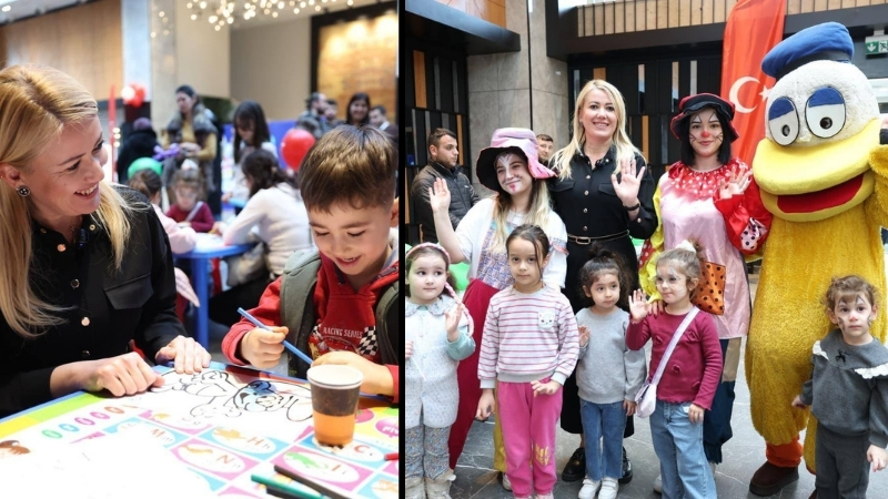 Merkezefendi Belediyesi tarafından yarıyıl tatiline giren çocuklar için düzenlenen Karne