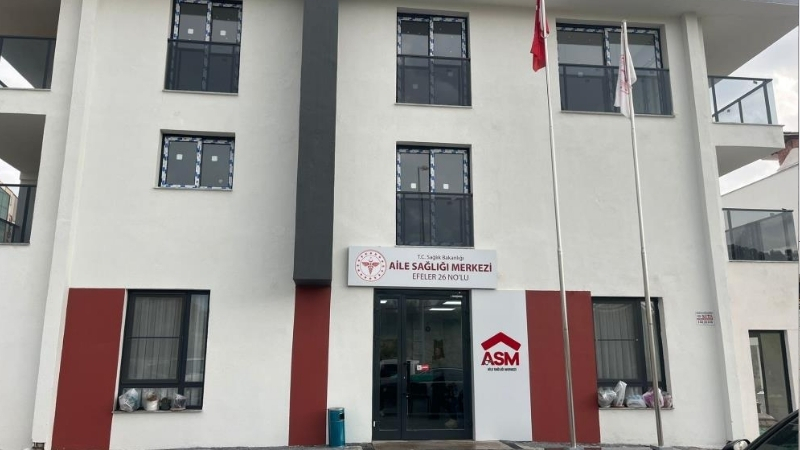Aydın’da yeni binasında hizmet vermeye başlayan bir Aile Sağlık Merkezi’nde