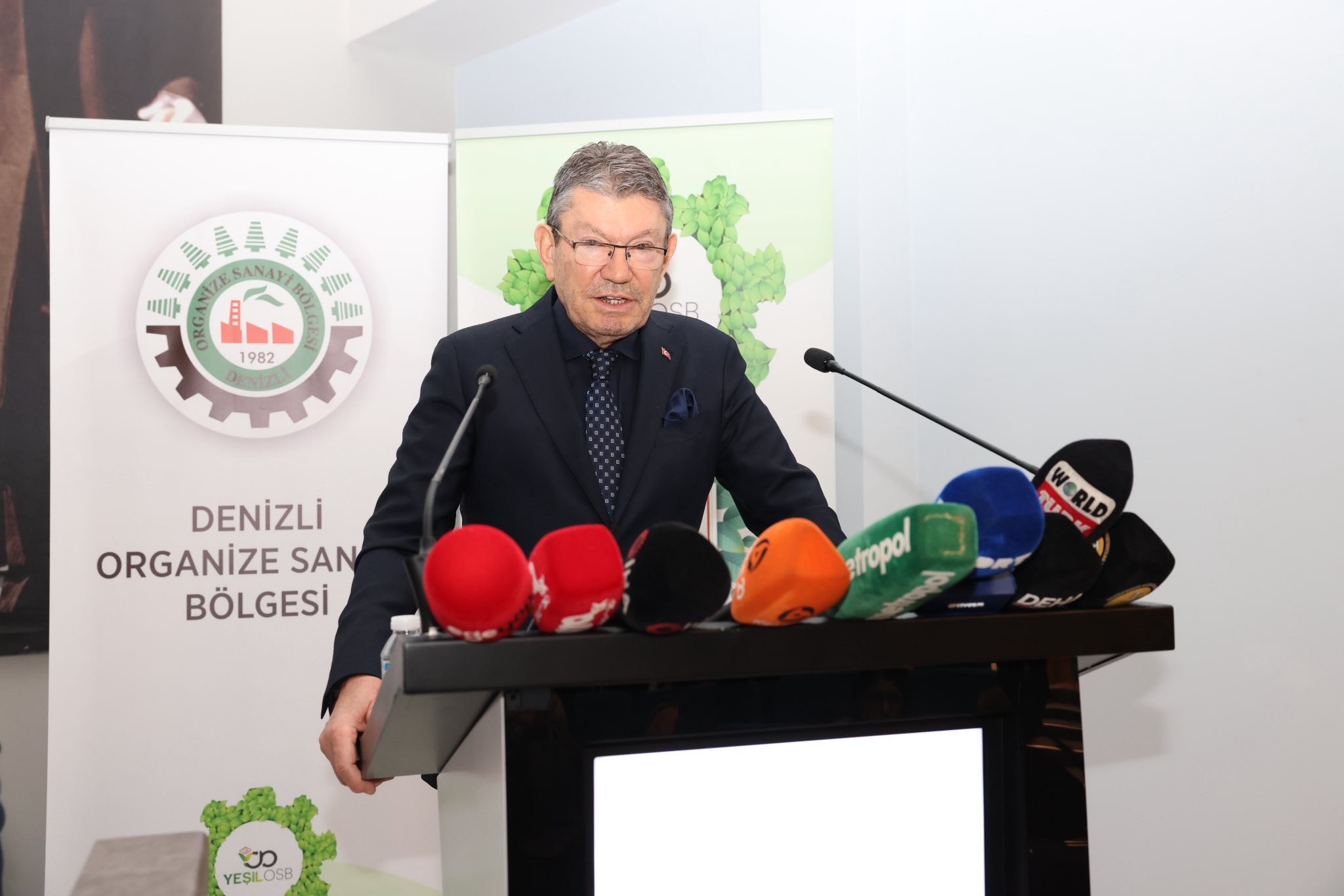 Denizli Organize Sanayi Bölgesi Yönetim Kurulu, kentte görev yapan basın