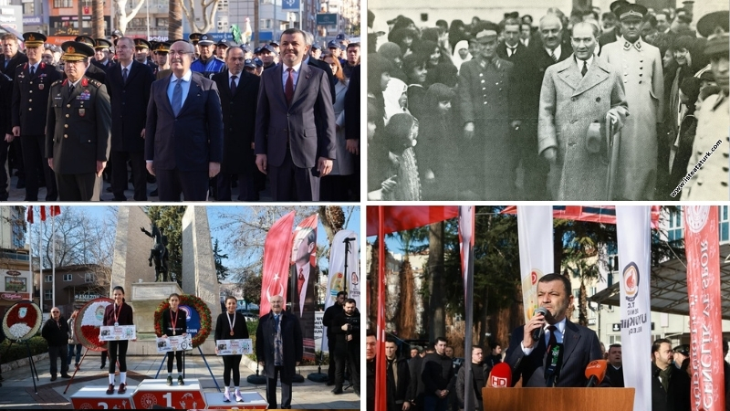 Türkiye Cumhuriyeti’nin kurucusu Gazi Mustafa Kemal Atatürk’ün 1931 yılında Denizli’ye
