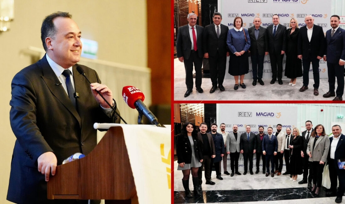 Manisa Büyükşehir Belediye Başkanı Besim Dutlulu, MAGİAD’ın ev sahipliğinde düzenlenen