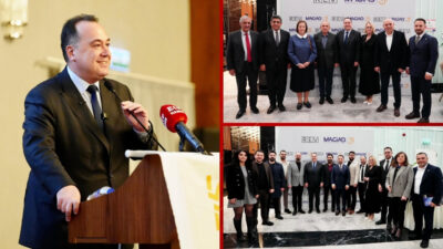 Manisa Büyükşehir Belediye Başkanı Besim Dutlulu, MAGİAD’ın ev sahipliğinde düzenlenen