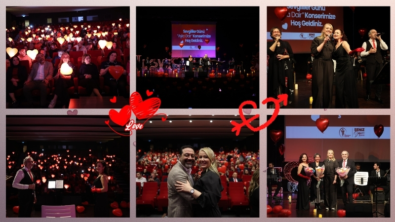 Merkezefendi Belediyesi, 14 Şubat Sevgililer Günü dolayısıyla düzenlediği “Aşka Dair”