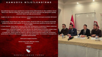 Denizli İdman Yurdu 1959 Spor Kulübü, son günlerde bazı basın