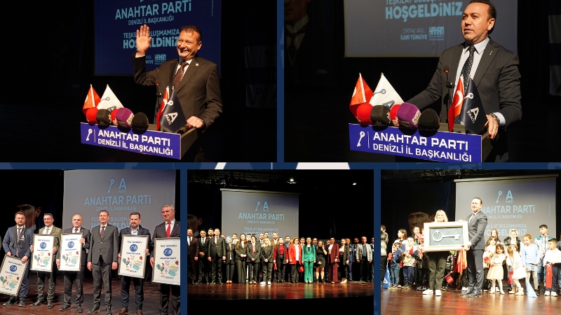 Anahtar Parti Denizli teşkilatı, Hakan Saruhan’ın il başkanlığına gelmesinin ardından