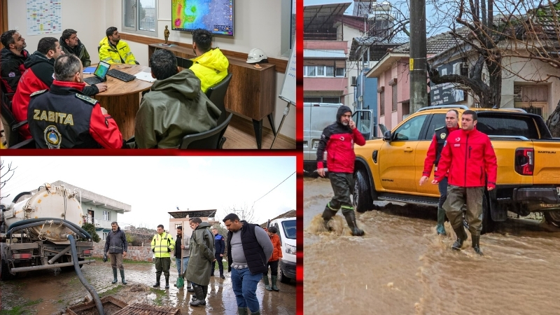 Tarihin en yoğun yağışlarını geride bıraktık. 3 günlük yoğun yağışlar