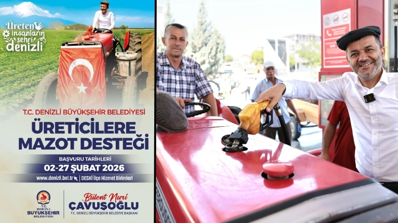 Denizli Büyükşehir Belediyesi’nin kırsal kalkınmayı desteklemek ve yerel üreticinin üzerindeki